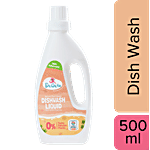 Dr. Octo Dishwash Liquid - Basil, Lemon, Rosemary, 0% Toxins, Removes Tough Stains 500 ml