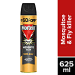Mortein Mosquito & Fly Killer Spray - Fresh Fragrance, 100% Kill Guarantee 625 ml Bottle