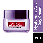 L'Oreal Paris Revitalift Hyaluronic Acid - Plumping Day Cream, For Hydrated, Smooth & Radiant Skin 15 ml Jar