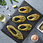 fresho! Classic Hariyali Rohu Fish Steak 450 g (5-8 pcs)