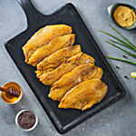 fresho! Honey Mustard Tilapia Fillets, Marinated 450 g (8-10 pcs)