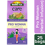 Tata Tea Care  Pro Woman Herbal Infusion Green Tea - With Shatavari, Aloe Vera & Rosemary 35 g (25 Tea Bags x 1.4 g Each)