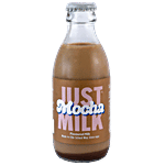 Just Flavoured Milk - Mocha, Made With Real Milk, Zero Preservatives 180 ml 