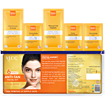 VLCC Salon Anti-Tan Facial Kit - Tan Removal & Supple Skin 300 g (6 Facials)