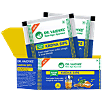 Dr. Vaidyas Kadha Sips - Ayurvedic, Provides Relief From Cold, Cough & Sore Throat, Boosts Immunity, Sugar Free 2.5 g Sachet (Pack of 30)