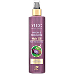 VLCC Onion & Fenugreek Hair Oil Paraben Free Hair Oil Thicker, Stronger Hair 200 ml 