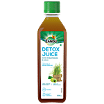 Zandu Detox Juice - Wheatgrass & Amla, Vegetarian, Helps Delay Ageing Process, Purifies Blood 500 ml Bottle