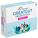 Dr. Morepen Great Gut Probiotics Capsules - Health Supplement, Improves Immunity 14 pcs 