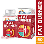 Dr. Morepen Fat Burner Tablets - Green Coffee, Garcinia Cambogia & CLA, Helps Manage Weight 60 pcs 