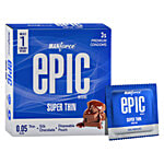 Manforce Condoms Epic Desire - Super Thin Premium Condoms, For Men, Silk Chocolate Flavour, Disposable Pouch 3 pcs