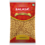 Balasa Wheel Fryums - Crispy 180 g Pouch