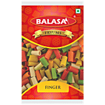 Balasa Coloured Finger Fryums - Crispy 180 g Pouch