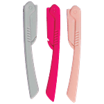 Gubb Face & Eyebrow Razor - Foldable, Can Be Used On Upper Lips, Chin 3 pcs 