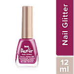 Eyetex Dazller Nail Glitter - DMA6, Chip Resistant Formula, Super Glossy, Free Of Toluene, Eclipse 12 ml 