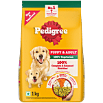 Pedigree Dry Dog Food - Complete & Balanced, Vegetarian 1 kg Pouch