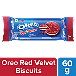 Cadbury Oreo Red Velvet Sandwich Biscuit - Limited Edition, Yummy Treat 60 g 
