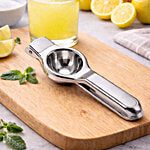 Petals Stainless Steel Lemon Squeezer/Presser/Masher With Bottle Opener, Kitchen Essential For Summer 1 pc