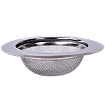 Petals Stainless Steel Sink Drainer/Strainer/Sink Jali/Filter - 11 Cm Diameter, Dishwasher Safe, Durable 1 pc 