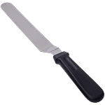 Petals Steel Cake/Icing/Bent Spatula/Pallet Knife/Decoration Tool - 31 Cm, Colour May Vary, Baking Essential 1 pc