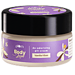 Plum BodyLovin' De-odorizing Pit Cream - Vanilla Vibes, Non-Toxic, Eliminates Odour 50 g 