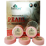 Plants Care Radiance Pearl Facial Kit - Mini, Provides Glow 100 g 