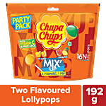 Chupa Chups Mix'up Flavoured Lollipop - With Vitamin C & Fruit Juice 192 g Pouch (16 pcs)