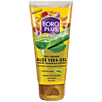 Boroplus Aloe Vera Gel With Haldi Chandan Kesar, All Skin Types 150 ml