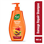 Nyle Naturals Damage Repair Shampoo - With Papaya & Hibiscus 400 ml