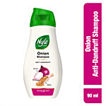 Nyle Naturals Onion Anti-Dandruff Shampoo - With Methi 90 ml 