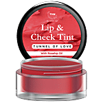 TNW-The Natural Wash Lip & Cheek Tint - Tunnel of Love, With Rosehip & Castor Oil, For Natural Look 5 g 