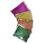 Naturals Organic Herbal Gulal - Non-toxic, Vibrant Colour 100 g (Pack of 4)