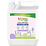 Koparo Clean Fabric Conditioner - Lavender, Lilac & Bergamot, 0% Dyes, Sulphates, Cholrine, Keeps Clothes Clean 5 L