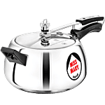 Hawkins Miss Mary Aluminium Inner Lid Handi Pressure Cooker - With Handle, Silver, MMH50 5 l