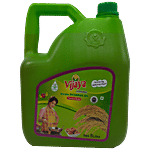 Vijaya Refined Rice Bran Oil - Boost Immunity & Contains Good Fats 5 L Can