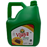 Vijaya Refined Sunflower Oil - Boosts Immunity & Contains Good Fats 5 L Can