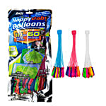 DealBindaas Holi Color/Gulal Magic Splash Self-Sealing Water Balloon - Assorted Colours, Easy To Fill 111 pcs (37 pcs x 3 Packs)