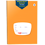 Target Publications Medium Square Notebook - 172 Pages, Hard Bound, Brown Cover, 57 GSM 1 pc 