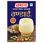 CHAMAN Thandai Beverage Mix - Badam, Pista & Elaichi, No Artificial Colours, Traditional Drink 200 g 