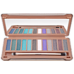 GlamGals Eyeshadow Palette - 12 Colours, Highly Pigmented, Long Lasting, Blends Well 15.6 g Moonlight 02