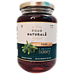Pour Naturale Tulsi Uniflora Honey - Builds Immunity, Nutritious 500 g Bottle