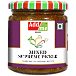 Add me Mixed Supreme Pickle - Tangy Flavour 200 g Bottle