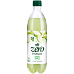 Paper Boat Zero Sparkling Water - Green Apple 600 ml Bottle