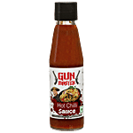 Gun Master Hot Chilli Sauce - Spicy, Tangy Condiment, For Asian Cooking, Dips 200 g