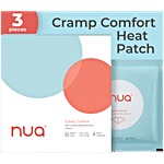 Nua Period Pain Relief Heat Patch, 3 pcs Pack of 3