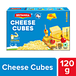 Britannia Cheese Cubes - Creamy, Rich In Protein, Calcium 120 g 