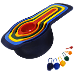 Trm Measuring Spoon & Cup Set - Multi-Purpose 6 pcs 