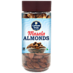 URBANTRAY Masala Almonds - Spiced & Salted, Protein Rich, Healthy Snack 200 g