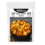 Fabbox Ragi Chaat Puff - Roasted Healthy Snack, Weight Management, Gluten-Free, Vegan 55 g