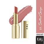 CAL Losangeles Intense Matte Lipstick - Non-Drying, Pigmented, Long Lasting, Weightless Finish 3.5 g Buffed Beige