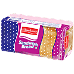 Dinshaws Sandwich Bread - Made With Refined Wheat Flour, Soft & Thick Slices 600 g 
